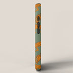 Modern Tigers with red lips illustration  iPhone Case Gallery Image 2