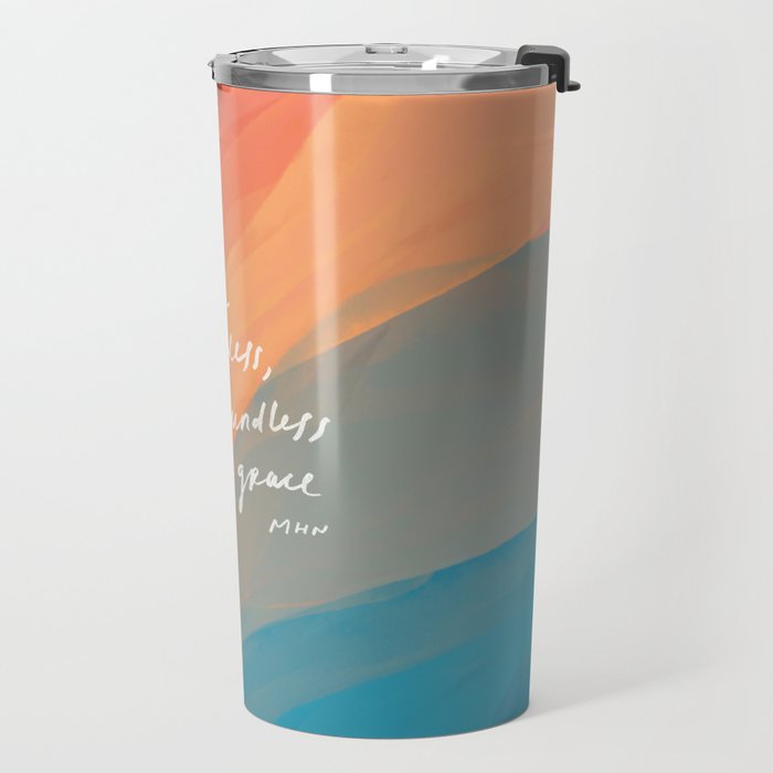 wrapped in endless, boundless grace Travel Mug Gallery Image 2