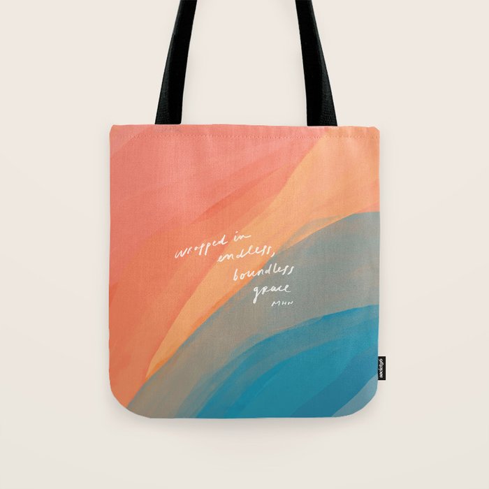 wrapped in endless, boundless grace Tote Bag Gallery Image 1