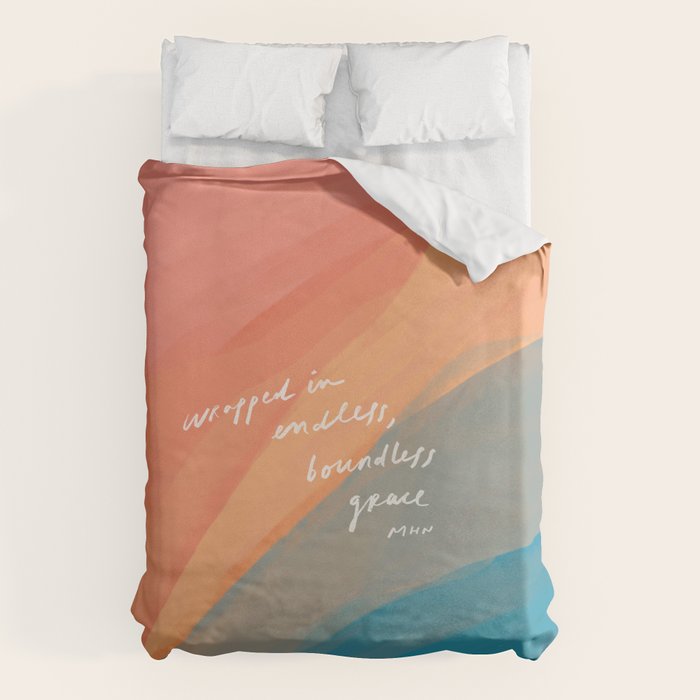 wrapped in endless, boundless grace Duvet Cover Gallery Image 6