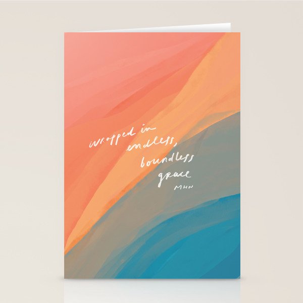 wrapped in endless, boundless grace Stationery Card Gallery Image 2