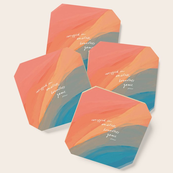 wrapped in endless, boundless grace Coaster Gallery Image 1