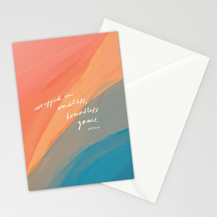 wrapped in endless, boundless grace Stationery Card Gallery Image 2