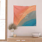 wrapped in endless, boundless grace Wall Tapestry Gallery Image 2