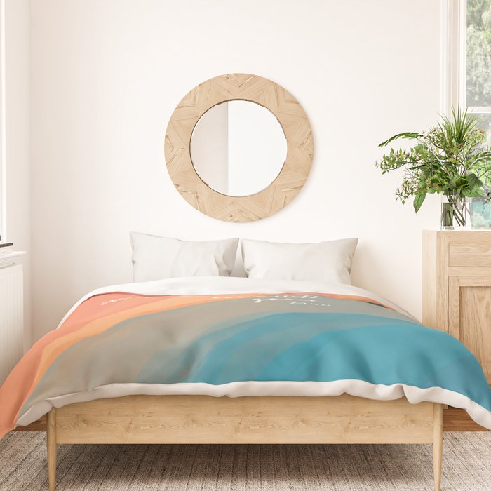 wrapped in endless, boundless grace Duvet Cover Gallery Image 3