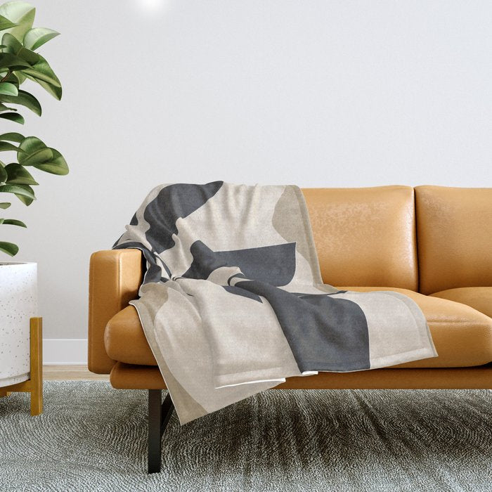 Abstract Branch Throw Blanket Gallery Image 1