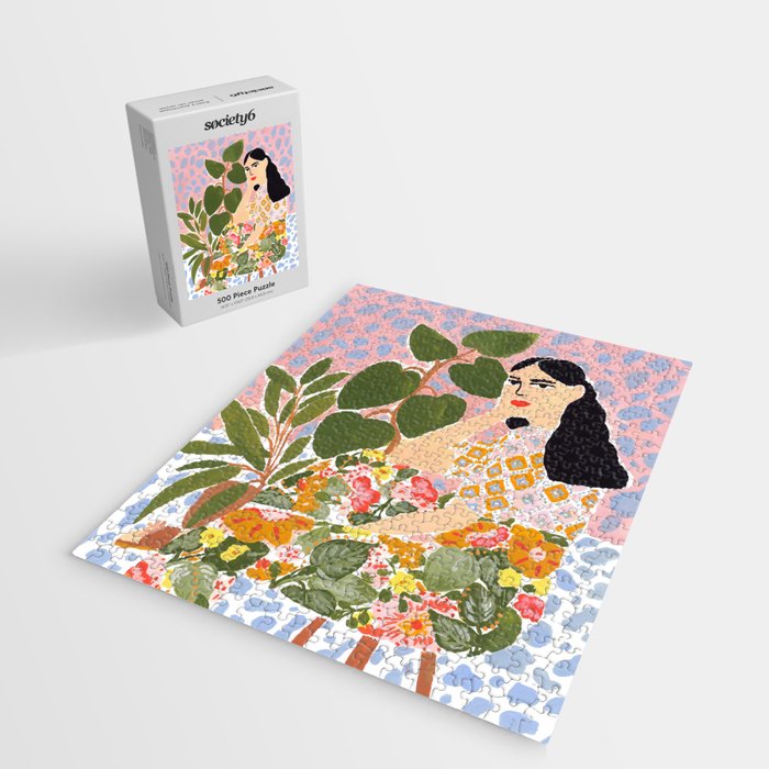 Botanical Lady Jigsaw Puzzle Gallery Image 2