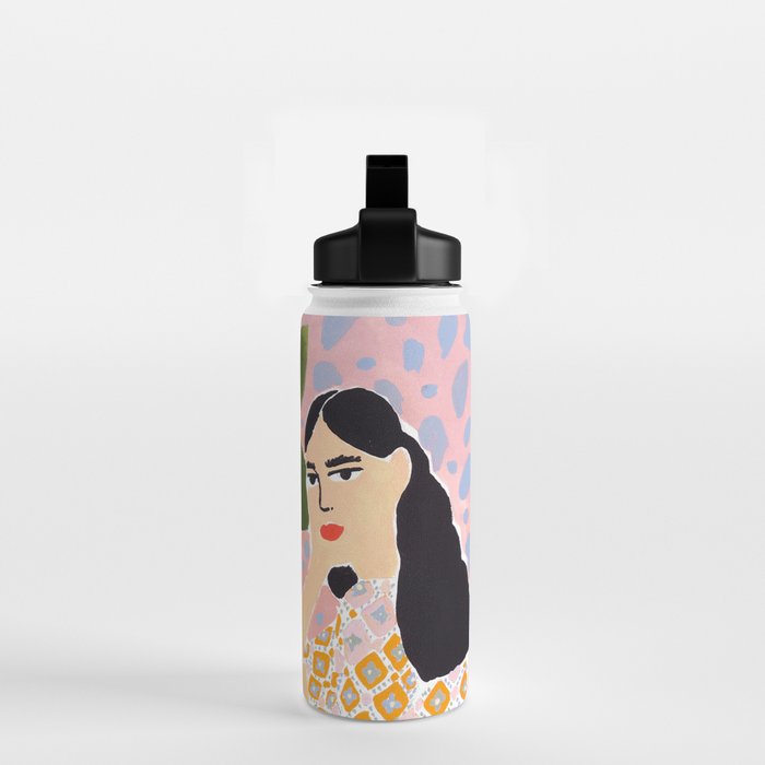 Botanical Lady Water Bottle Gallery Image 2