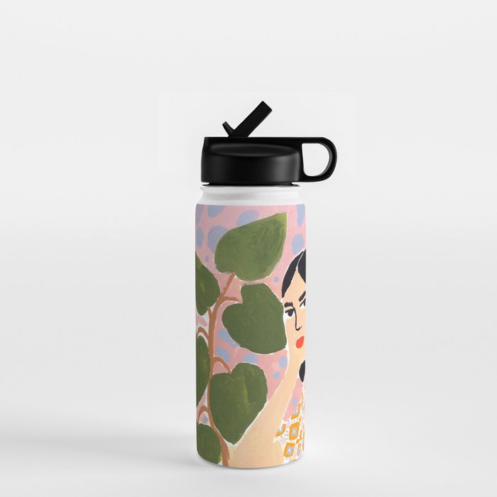 Botanical Lady Water Bottle Gallery Image 1