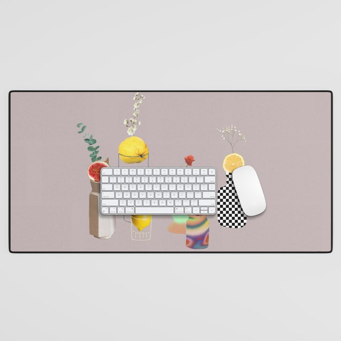 Still Life // Fruits & Flowers Desk Mat Gallery Image 1