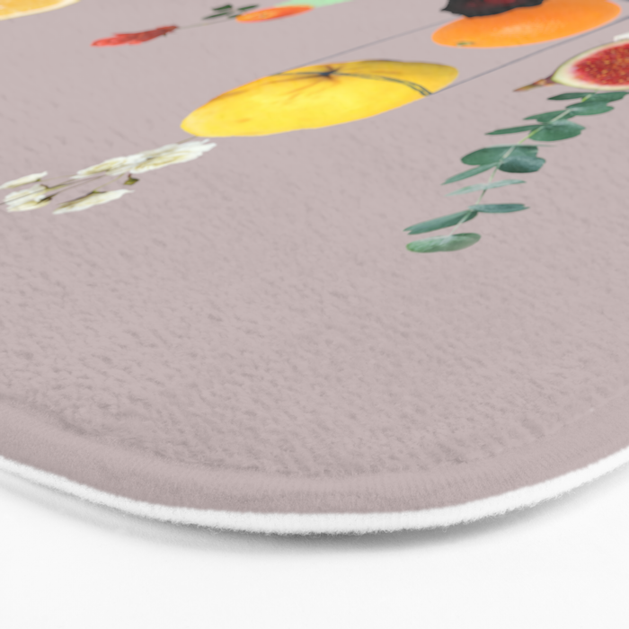 Still Life // Fruits & Flowers Bath Mat Gallery Image 3