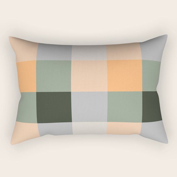 retro color illusion  Rectangular Pillow Gallery Image 2
