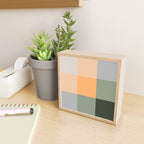 retro color illusion  Mini Art Print Gallery Image 2