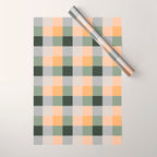 retro color illusion  Wrapping Paper Gallery Image 1