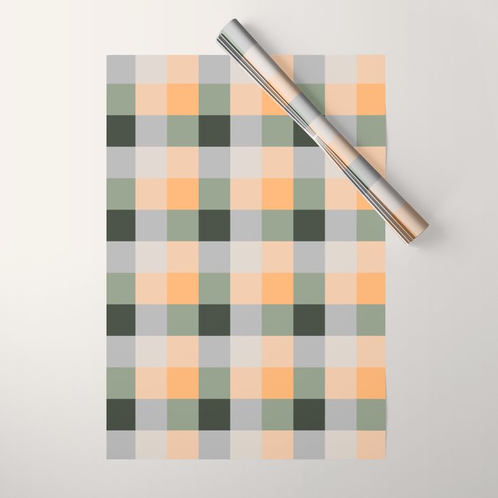 retro color illusion  Wrapping Paper Gallery Image 1