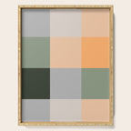 retro color illusion  Serving Tray Gallery Image 1
