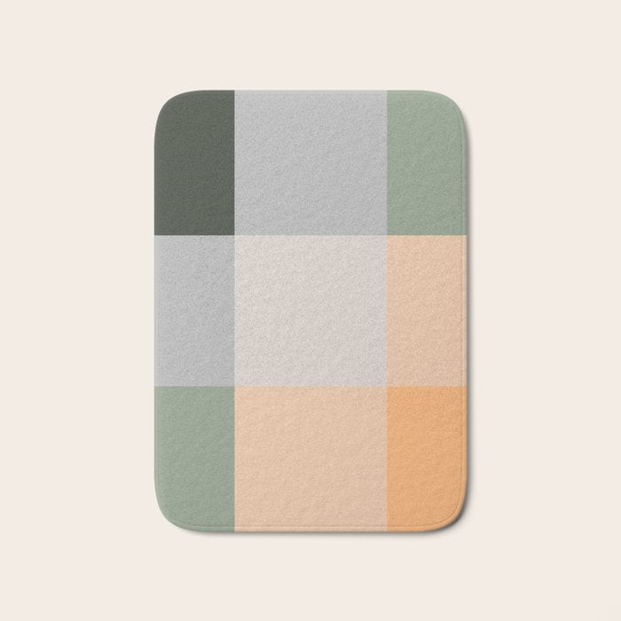 retro color illusion  Bath Mat Gallery Image 1