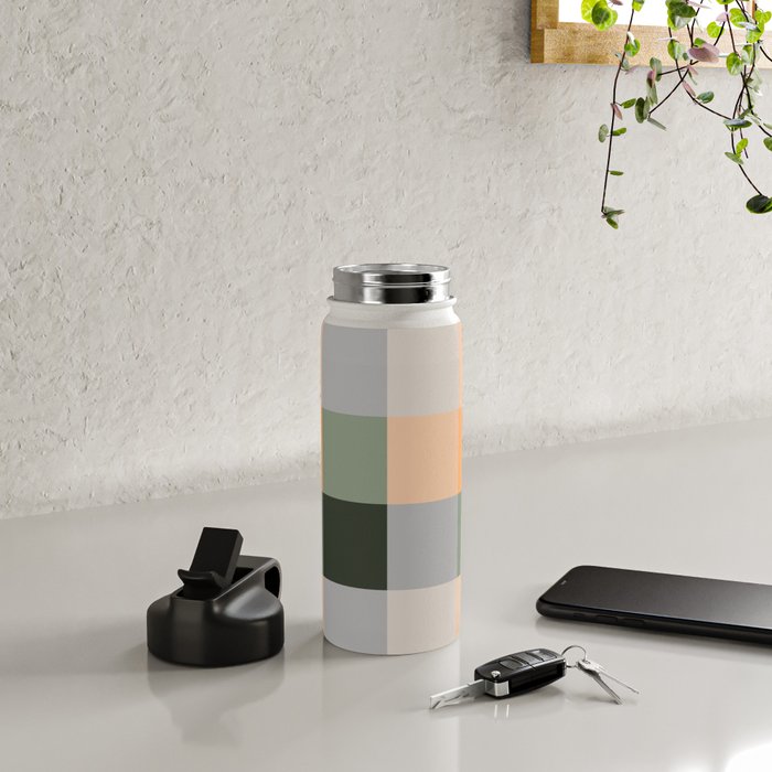 retro color illusion  Water Bottle Gallery Image 4