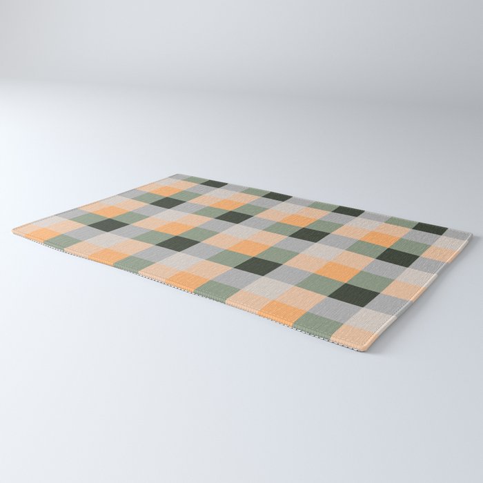 retro color illusion  Rug Gallery Image 3