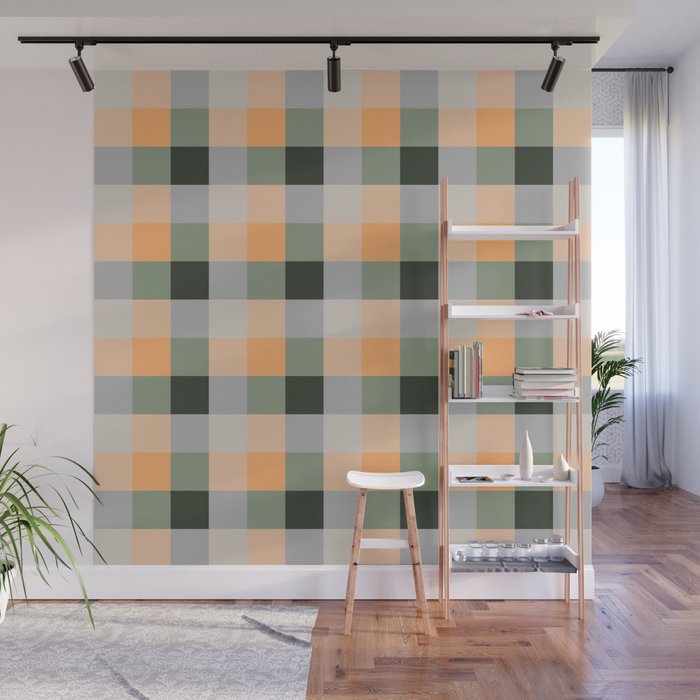 retro color illusion  Wall Mural Gallery Image 1