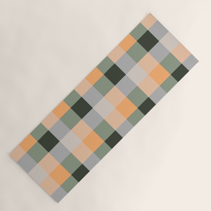 retro color illusion  Yoga Mat Gallery Image 1