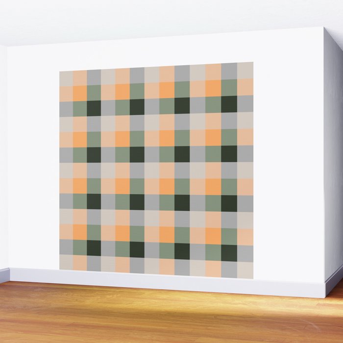 retro color illusion  Wall Mural Gallery Image 2