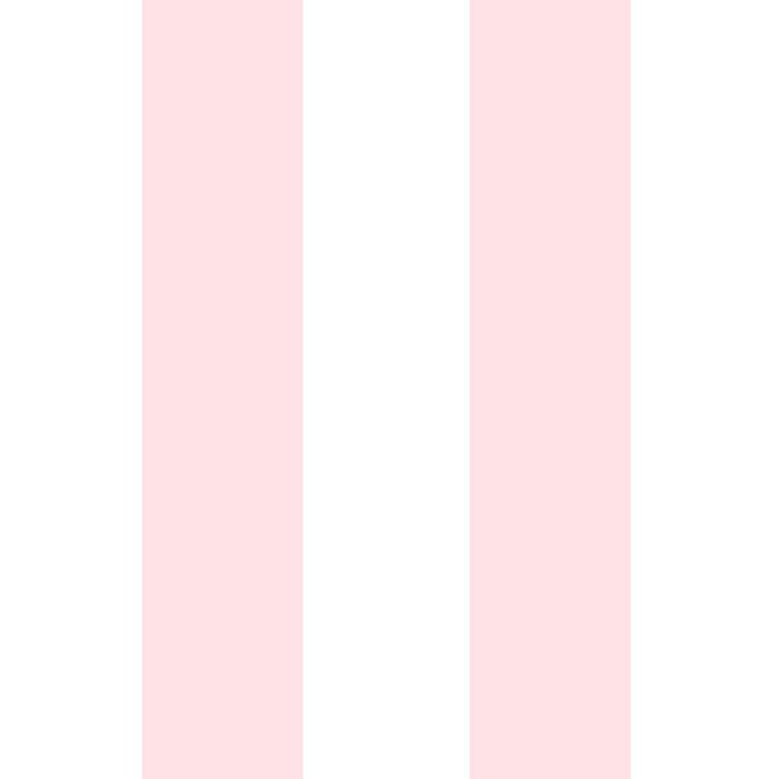 Simply Vertical Stripes Flamingo Pink on White Coffee Mug Gallery Image 2