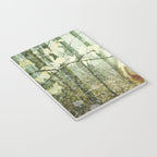 Winter Owl - whimsical snowy winter forest photo Notebook Gallery Image 3