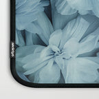 Floral Romance Vintage Nostalgia Aqual Blue Laptop Sleeve Gallery Image 3