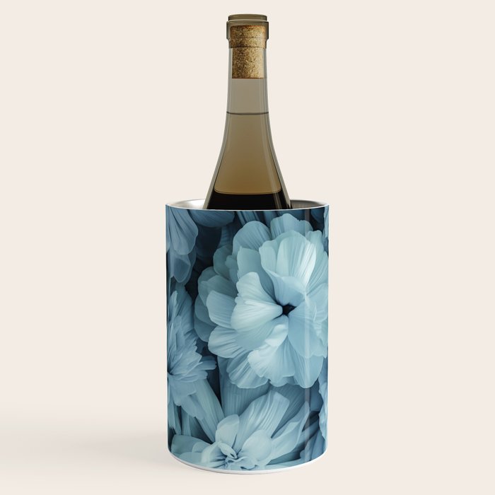 Floral Romance Vintage Nostalgia Aqual Blue Wine Chiller Gallery Image 2