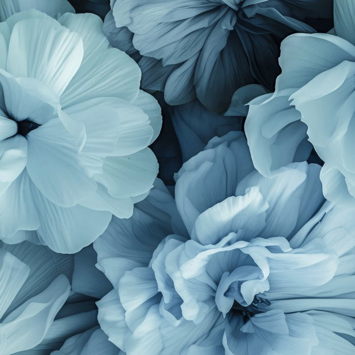 Floral Romance Vintage Nostalgia Aqual Blue Coffee Mug Gallery Image 2