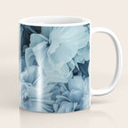 Floral Romance Vintage Nostalgia Aqual Blue Coffee Mug Gallery Image 1