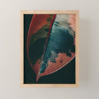 Ficus Leaf Study Mini Art Print Gallery Image 1