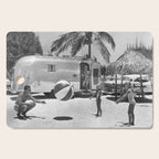 Family Holiday In The Airstream Cutting Board Gallery Image 1