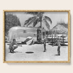 Family Holiday In The Airstream Serving Tray Gallery Image 1