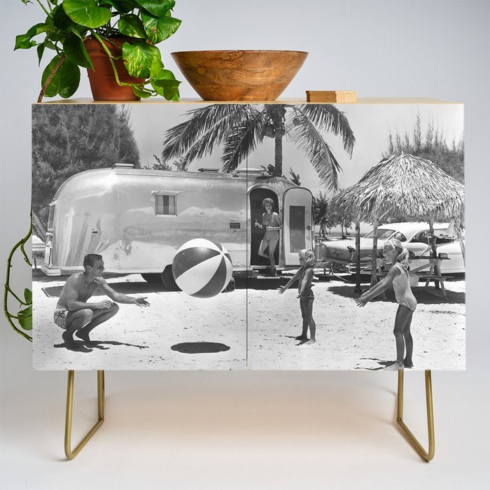 Family Holiday In The Airstream Credenza Gallery Image 1