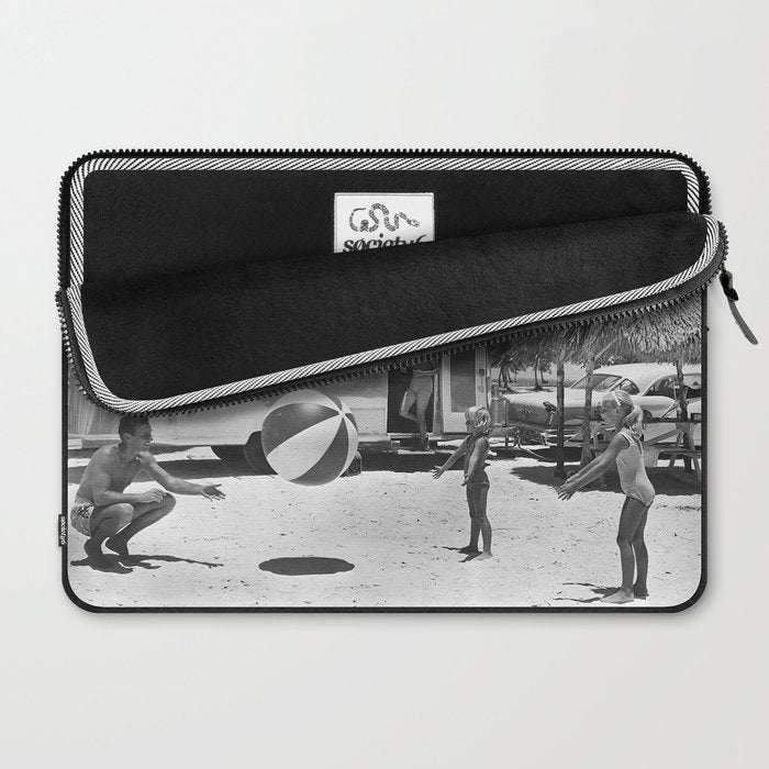 Family Holiday In The Airstream Laptop Sleeve Gallery Image 2