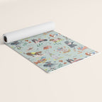Dog lover person cute dogs breed pattern Yoga Mat Gallery Image 2