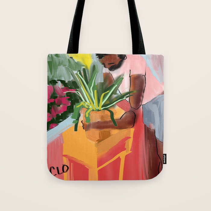 let's make this house a home Tote Bag Gallery Image 1