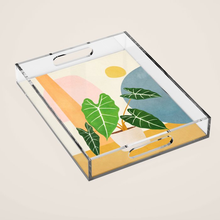 Colorful Branching Out 10 Acrylic Tray Gallery Image 1