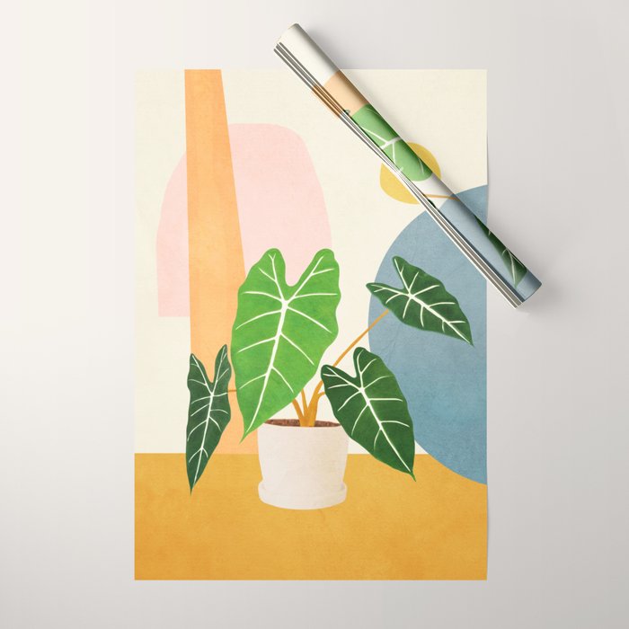 Colorful Branching Out 10 Wrapping Paper Gallery Image 1