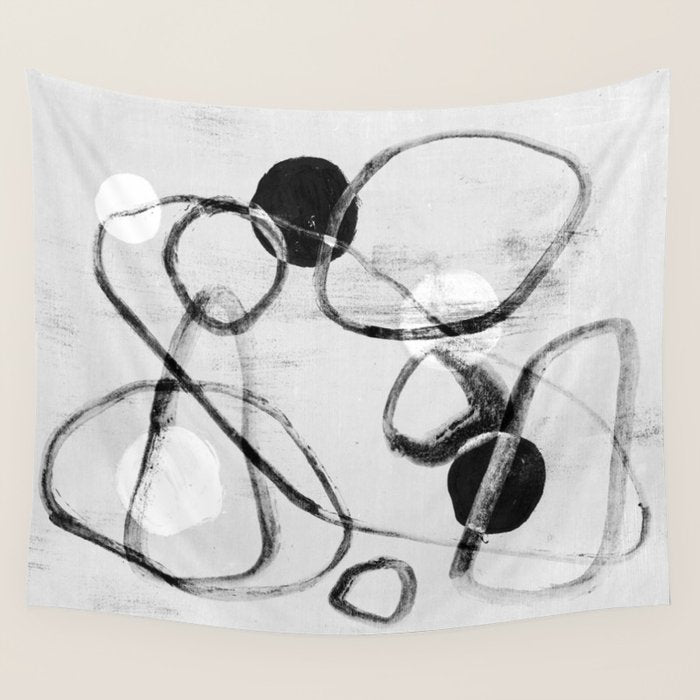 Fantastic atom Wall Tapestry Gallery Image 1