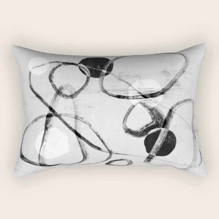 Fantastic atom Rectangular Pillow Gallery Image 1