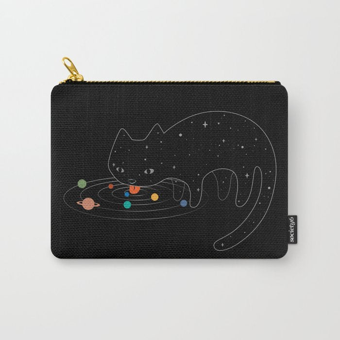 Cat Landscape 117: Catstronomy Carry All Pouch Gallery Image 1
