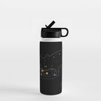 Cat Landscape 117: Catstronomy Water Bottle Gallery Image 1