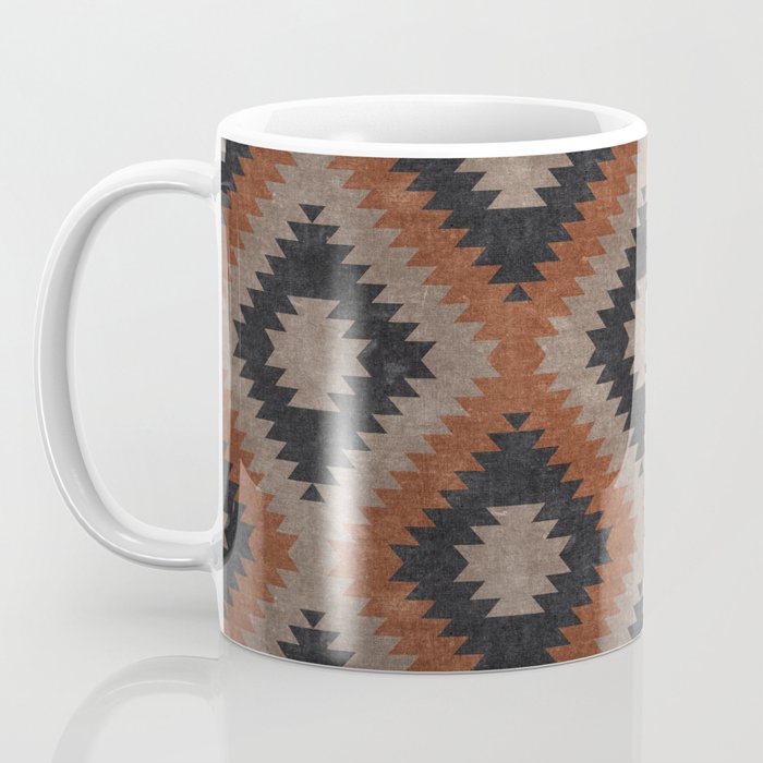aztec neutrals - inkwell & taupe Coffee Mug Gallery Image 3