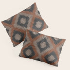 aztec neutrals - inkwell & taupe Pillow Sham Gallery Image 3