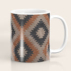 aztec neutrals - inkwell & taupe Coffee Mug Gallery Image 1