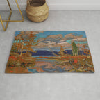 Tom Thomson The Lake, Bright Day 1916 Canadian Landscape Artist Rug Gallery Image 1