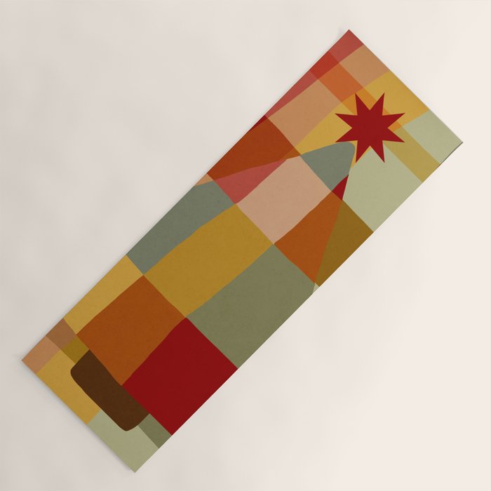 Carnival Christmas Yoga Mat Gallery Image 1